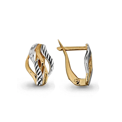 Серьги из золота 585 пробы
