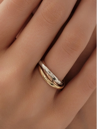 Обручальное кольцо из золота 585 пробы