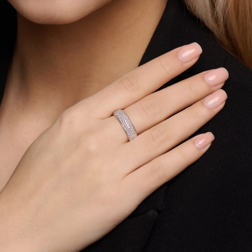 Кольцо из золота 585 пробы с бриллиантами