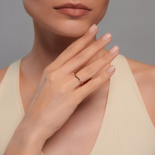 Кольцо из золота 585 пробы