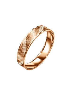 Обручальное кольцо из золота 585 пробы