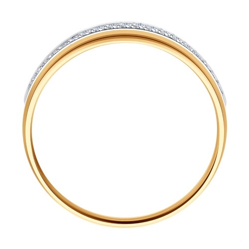 Кольцо из золота 585 пробы с бриллиантами