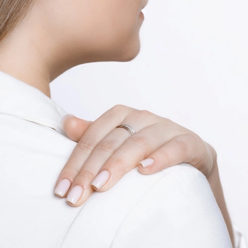 Кольцо из золота 585 пробы с бриллиантами