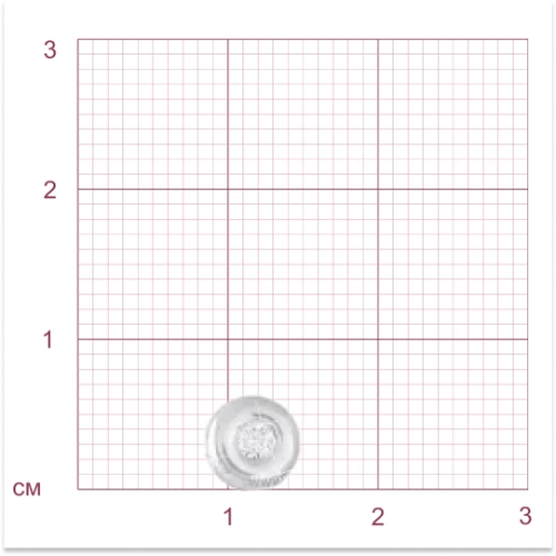Подвеска бегунок из золота 585 пробы с бриллиантами