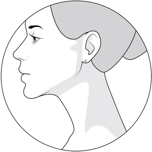 Серьги пусеты из серебра 925 пробы с топазами