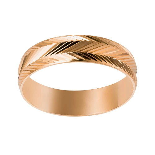 Обручальное кольцо из золота 585 пробы