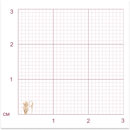 Серьги петельки из золота 585 пробы