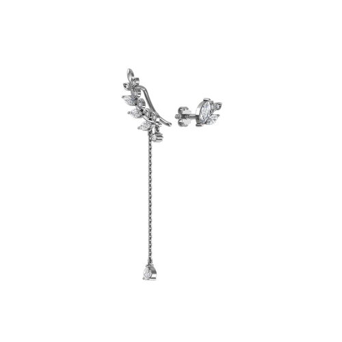 Серьги пины из серебра 925 пробы