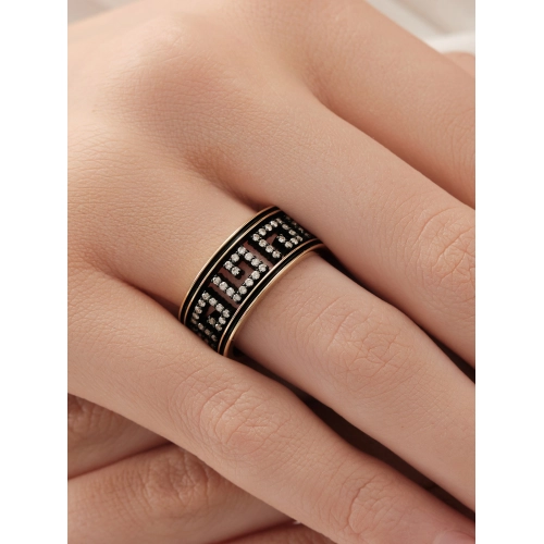 Обручальное кольцо из желтого золота 585 пробы