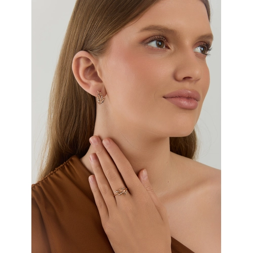 Серьги из золота 585 пробы