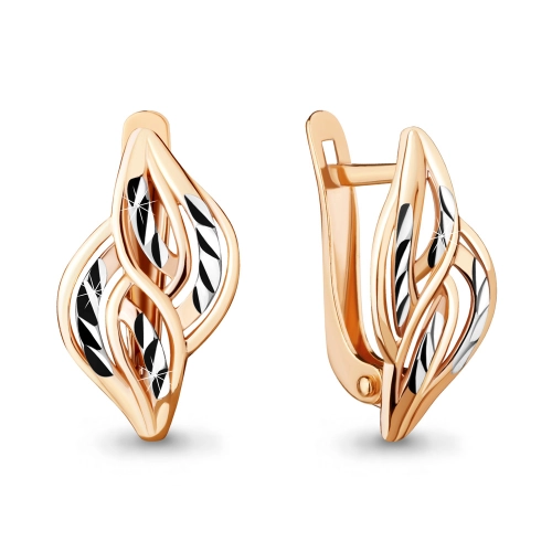Серьги из золота 585 пробы