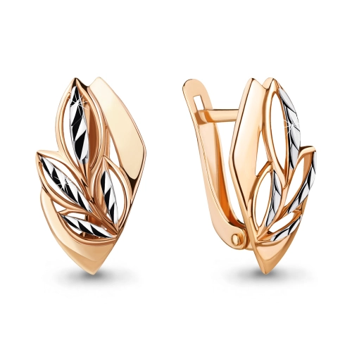 Серьги из золота 585 пробы