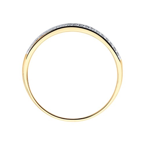 Кольцо из золота 585 пробы с бриллиантами