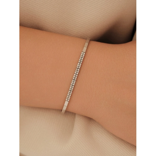 Браслет из белого золота 585 пробы с бриллиантами