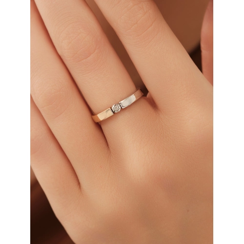 Кольцо из золота 585 пробы с бриллиантами