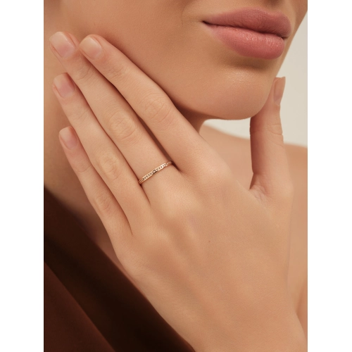 Кольцо из золота 585 пробы с бриллиантами