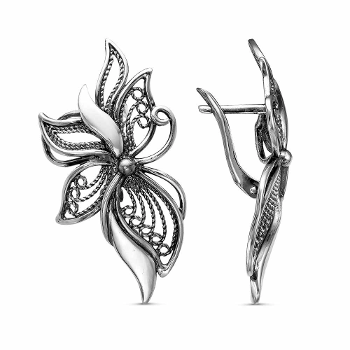 Серьги из серебра 925 пробы