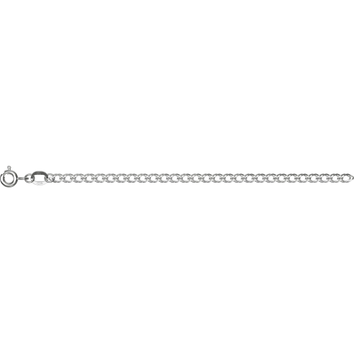 Браслет цепочный из серебра 925 пробы