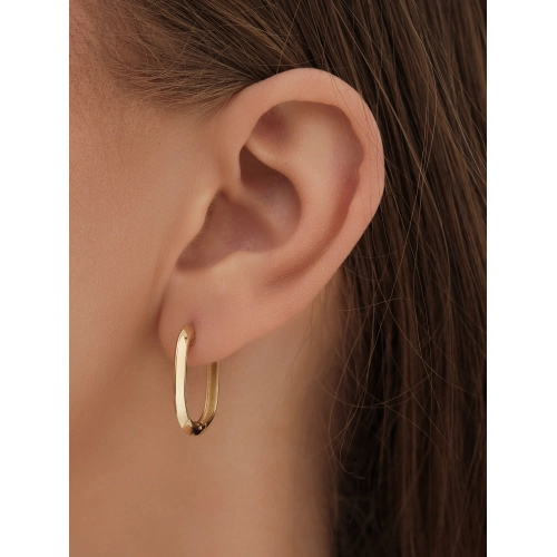 Серьги из желтого золота 585 пробы