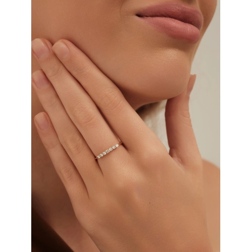 Кольцо из золота 585 пробы с бриллиантами