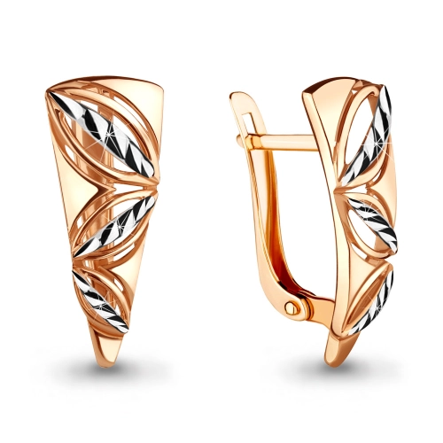 Серьги из золота 585 пробы