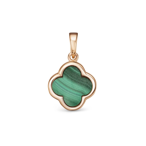 Подвеска (585) малахит