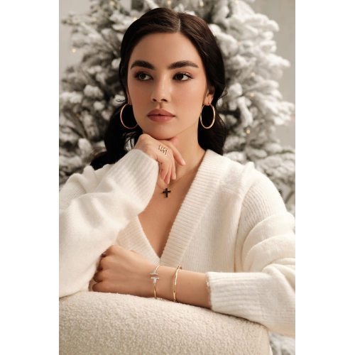 Кольцо из желтого золота 585 пробы с бриллиантами