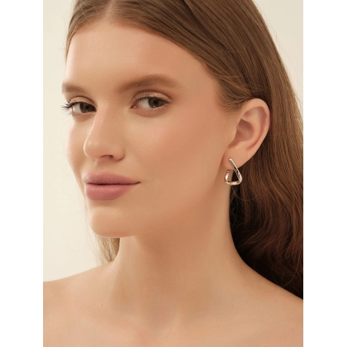 Серьги из белого золота 585 пробы