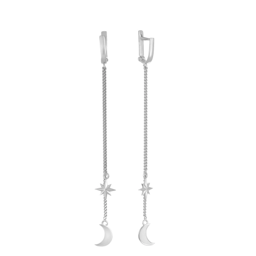 Серьги из серебра 925 пробы