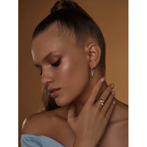 Серьги из серебра 925 пробы