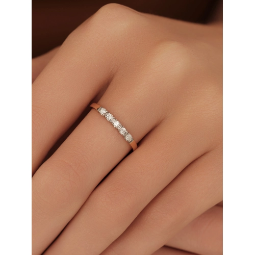 Кольцо из золота 585 пробы с бриллиантами