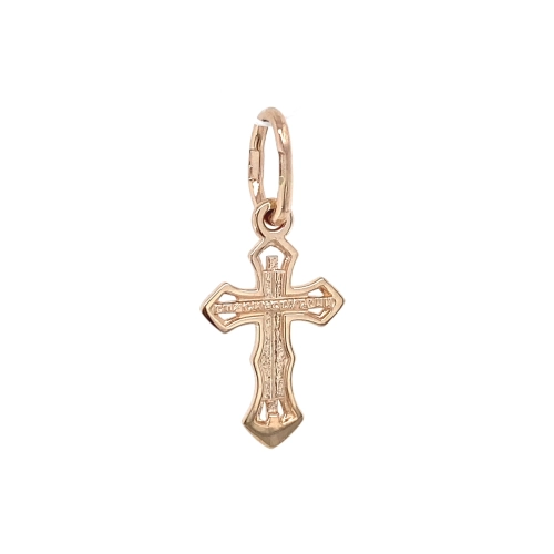 Подвеска Крест из золота 585 пробы