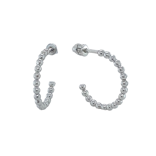 Серьги пусеты из серебра 925 пробы
