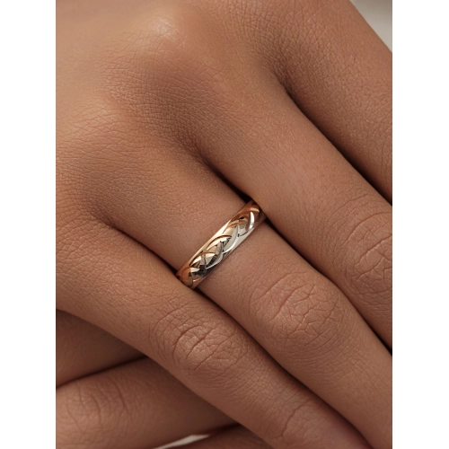 Обручальное кольцо из золота 585 пробы