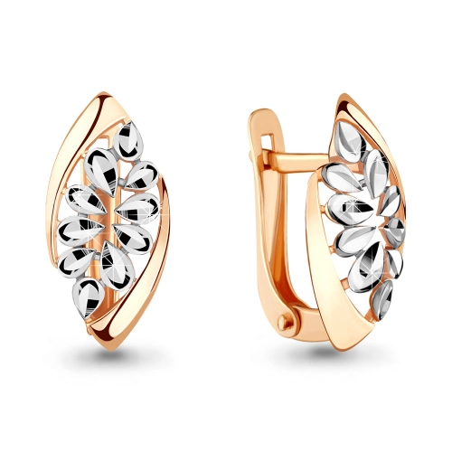Серьги из золота 585 пробы