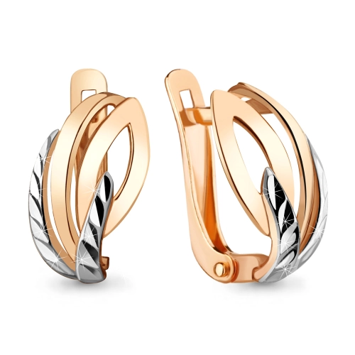 Серьги из золота 585 пробы