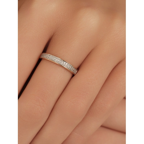 Кольцо из золота 585 пробы с бриллиантами