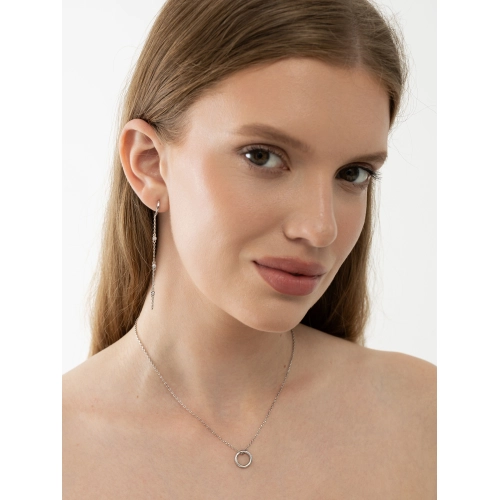 Колье из серебра 925 пробы