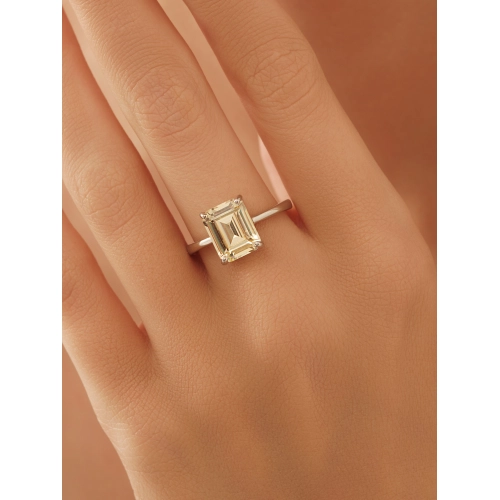 Кольцо из серебра 925 пробы с цветными цирконами