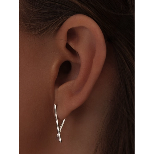 Серьги из серебра 925 пробы