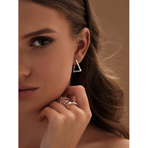 Серьги из серебра 925 пробы