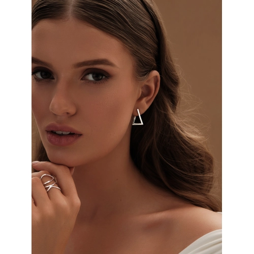 Серьги из серебра 925 пробы