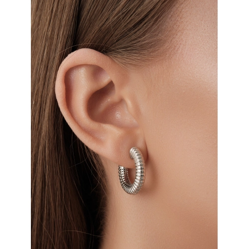 Серьги из белого золота 585 пробы