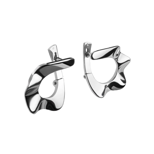 Серьги из белого золота 585 пробы
