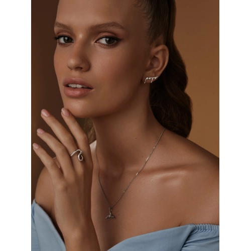 Кольцо из серебра 925 пробы