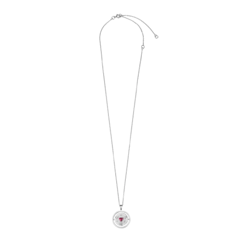 Колье (925) родолит
