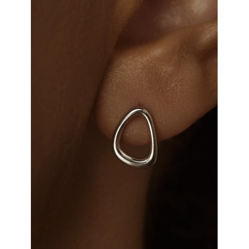 Серьги пусеты из серебра 925 пробы