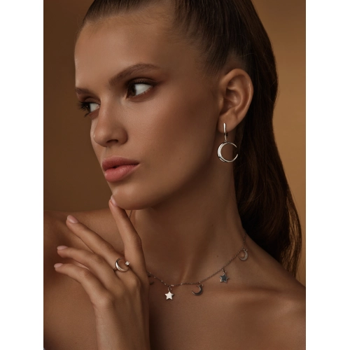Колье из серебра 925 пробы