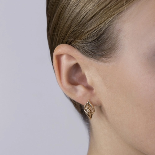 Серьги из золота 585 пробы