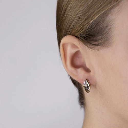 Серьги из золота 585 пробы